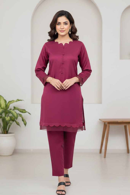 Mulberry Two-Piece Trousers & Tunic Set