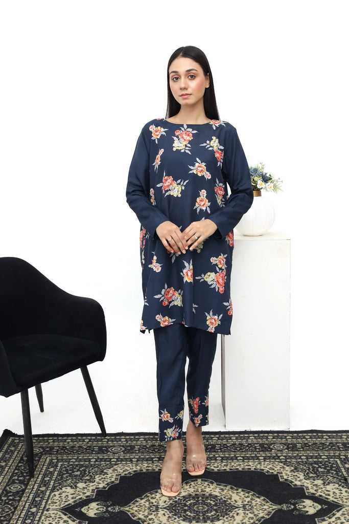 Midnight Bloom Two-Piece Set